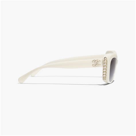 chanel cat eye sunglasses white|chanel cat eye sunglasses 2022.